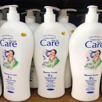 Combo 3 Chai Sữa Tắm Dê White Care Trắng Mịn Thơm Lâu 1200ml - Sữa Tắm Dê Thái Lan Cao Cấp Chai Lớn Dưỡng Ẩm, An Toàn Cho Da