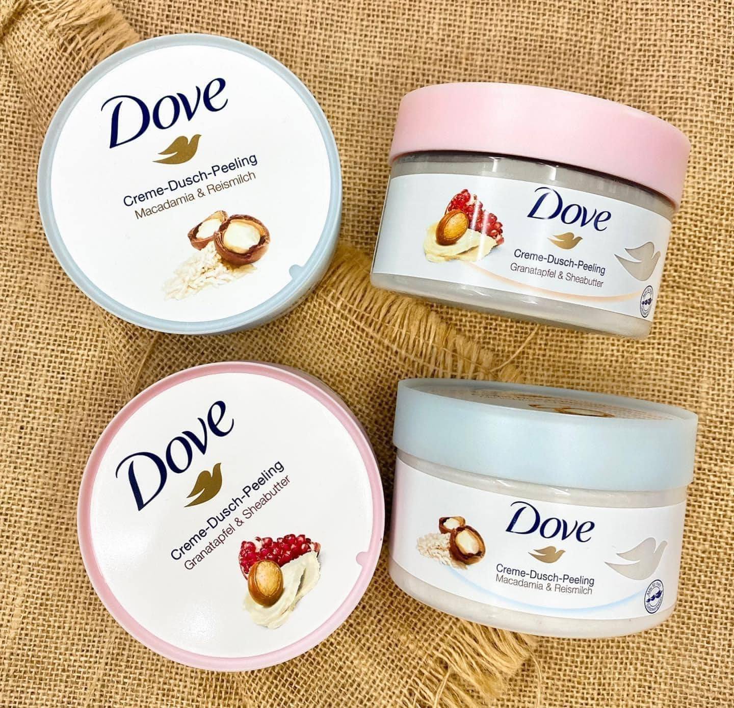 Tẩy da chết Dove Dusch Peeling, hàng Đức