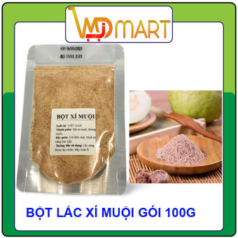Bột xí muội lắc khoai tây, bánh gạo gói 100g