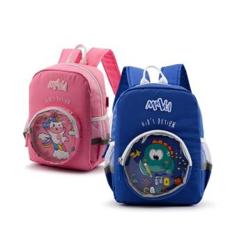 Mr Vui 935 balo mẫu giáo ba lô in hình  cho bé trai và bé gái ( kích thước 28 x 22 x 13 cm)