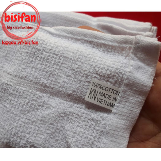 Combo 10c khăn trắng, khăn lau chén bát, lau ly cốc,khăn lau tay, khăn ăn dùng 1 lần không sổ lông thấm hút tốt; bisifan
