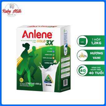 Sữa bột Anlene Gold 3X hương Vanilla hộp giấy 1.2Kg