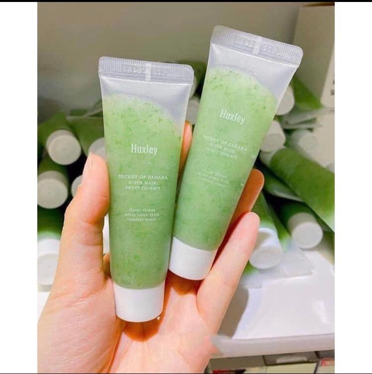 Tẩy tế bào chết huxley mini scrub mask sweet therapy