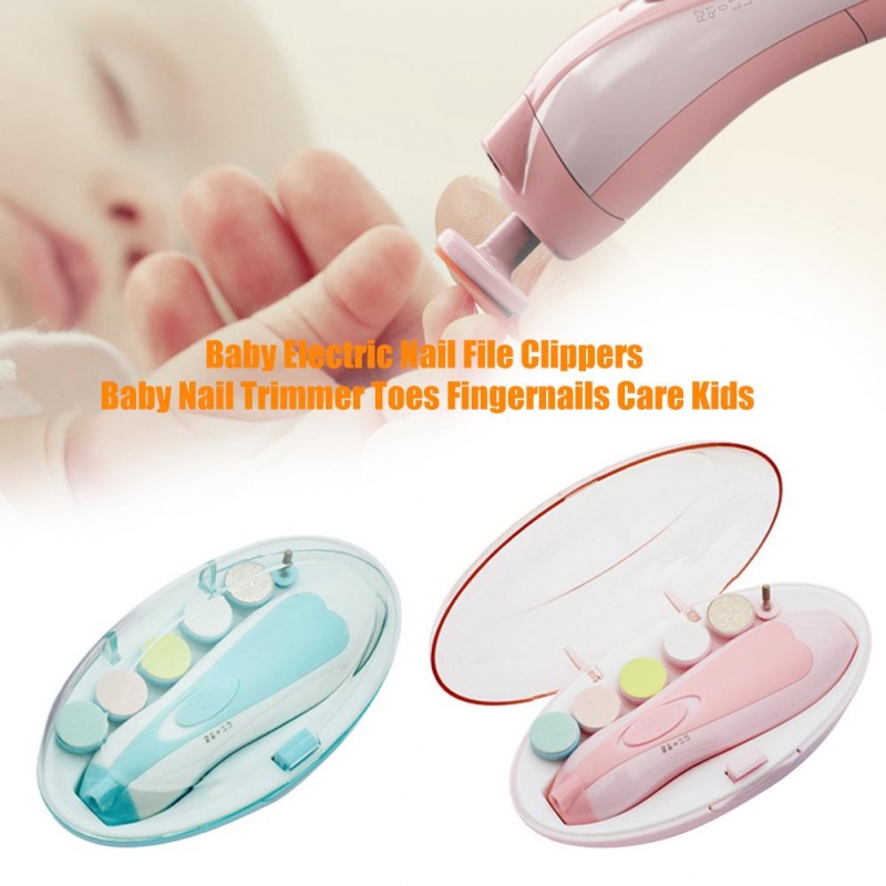 [Chính Hãng] Máy cắt móng tay điện đa năng 6 món cho bé cao cấp, vật dụng trẻ sơ sinh-An toàn không gây hại cho trẻ sơ sinh
