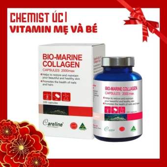 Collagen Thủy sinh Careline Bio - Marine, Collagen Careline ÚC 100 viên