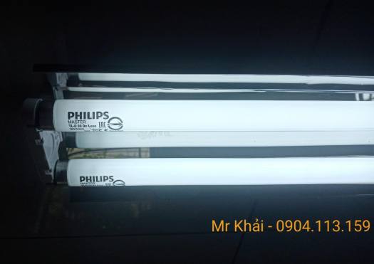 Bộ máng đèn D65 Philips 2x18W 0.6m