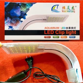 Đèn LED Kẹp Thành Bể XML 20cm Cho Hồ Thuỷ Sinh.