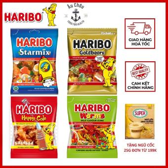 Kẹo dẻo Haribo Goldbears, Cola, Mix đủ vị của Đức 80g- ÂU CHÂU SHOP