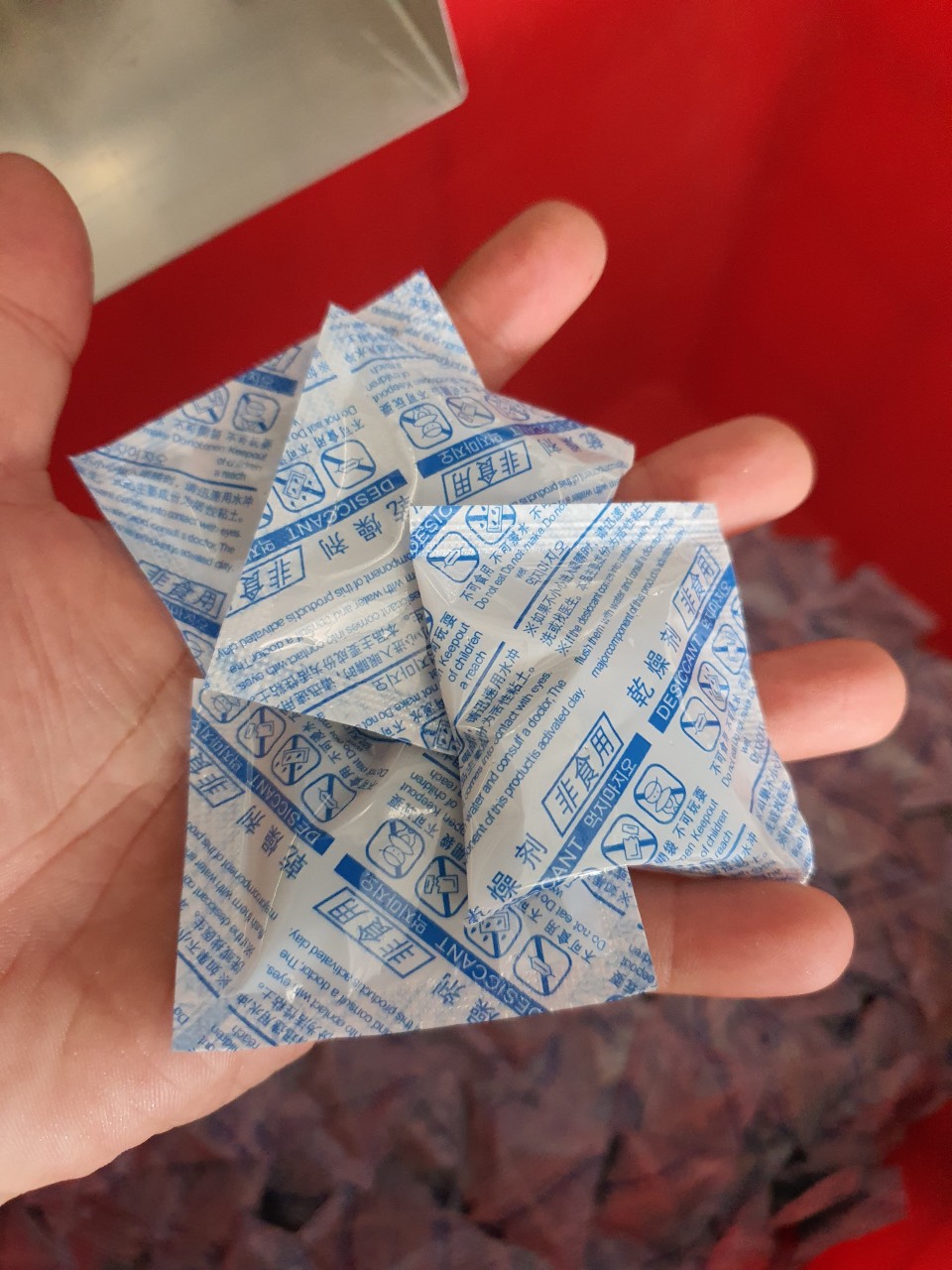 500gr túi hút ẩm loại 10gr/gói chuyên dùng hút ẩm thực phẩm khô hút ẩm hạt ngũ cốc hút ẩm trong nhà bếp hút ẩm bánh khô hút ẩm lương khô
