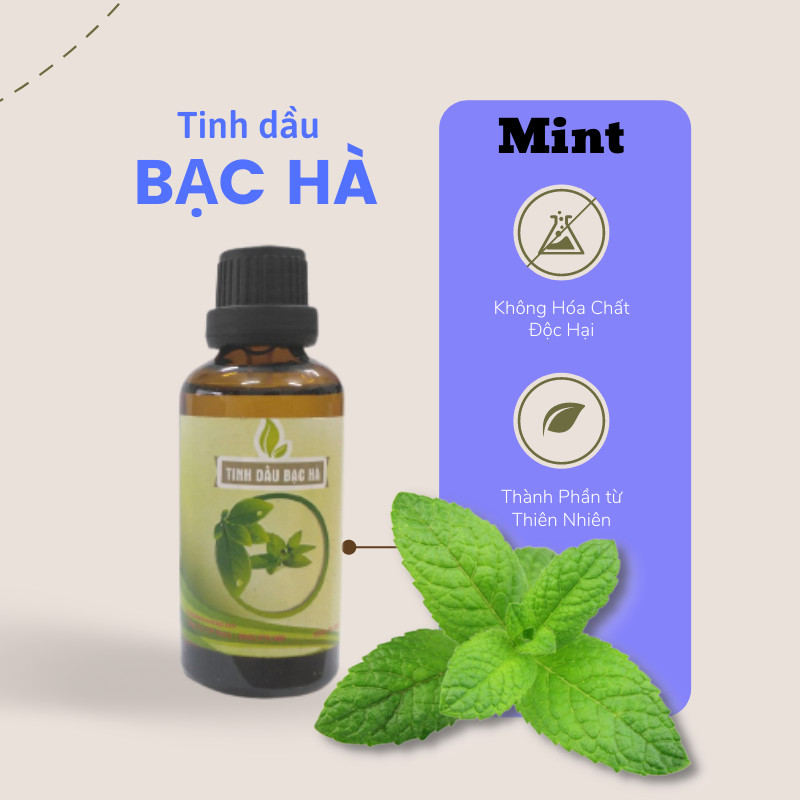 Tinh dầu bạc hà chai 30ml