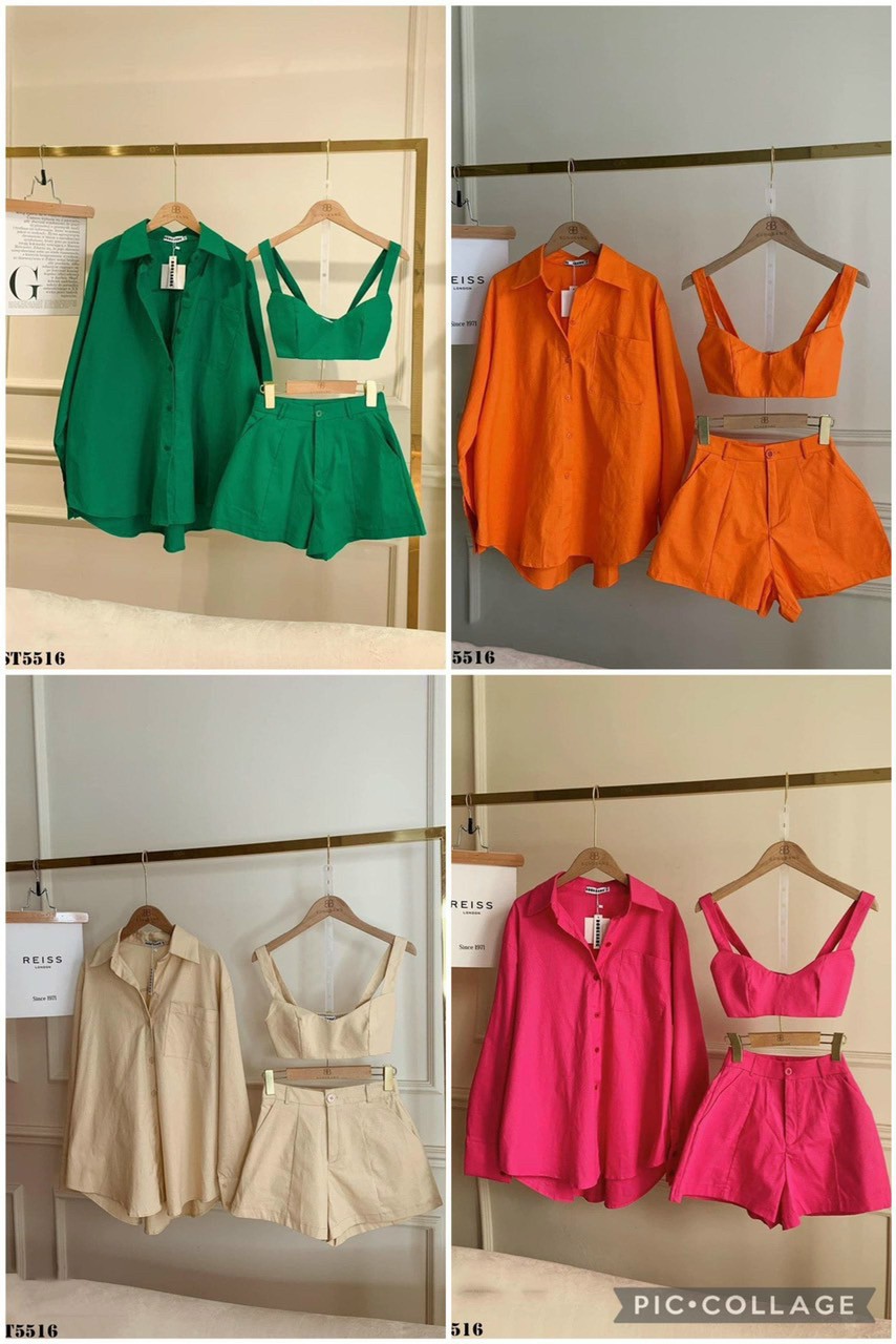 Set 3 món cho các chị em 4 màu chọn lựa thời trang 777fashion