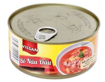 COMBO 4 hộp Bò Nấu Đậu  Vissan(4 hộp x280g)
