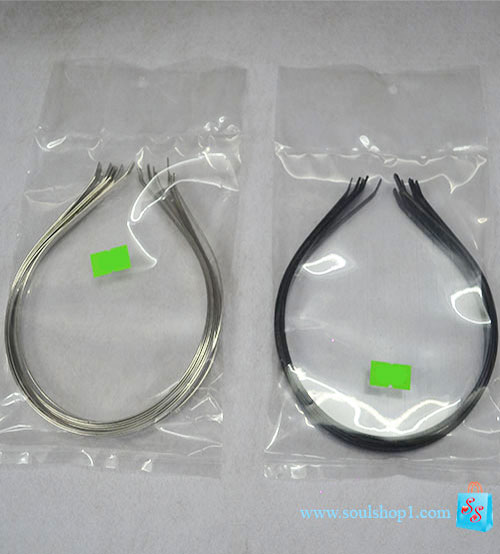 Combo 2 bịch băng đô sắt trắng và đen