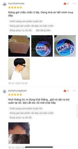 Ép Thẳng Tóc Nam Max Không Cần Máy Ép Duỗi