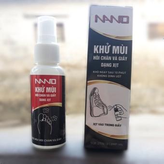 Bình Xịt Diệt Khuẩn Khử Mùi Hôi Chân Nano Nam Nữ
