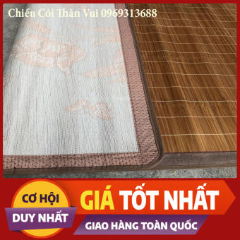 Chiếu Trúc Mộc Lụa - Chiếu Trúc  Mộc Lụa Cao Cấp  1m5/ 1m6 / 1m8