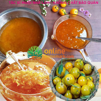 Tắc xí muội nhà làm không chất bảo quản - Hủ 1Kg