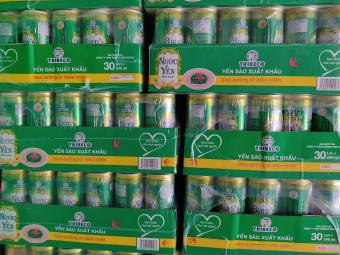 Nước Yến Nha Đam Tribeco 30 lon x 240ml