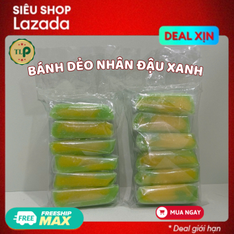 Bánh Dẻo Nhân Đậu Xanh TLP Túi 6 bánh nhỏ Mềm Dẻo Thơm Ngon