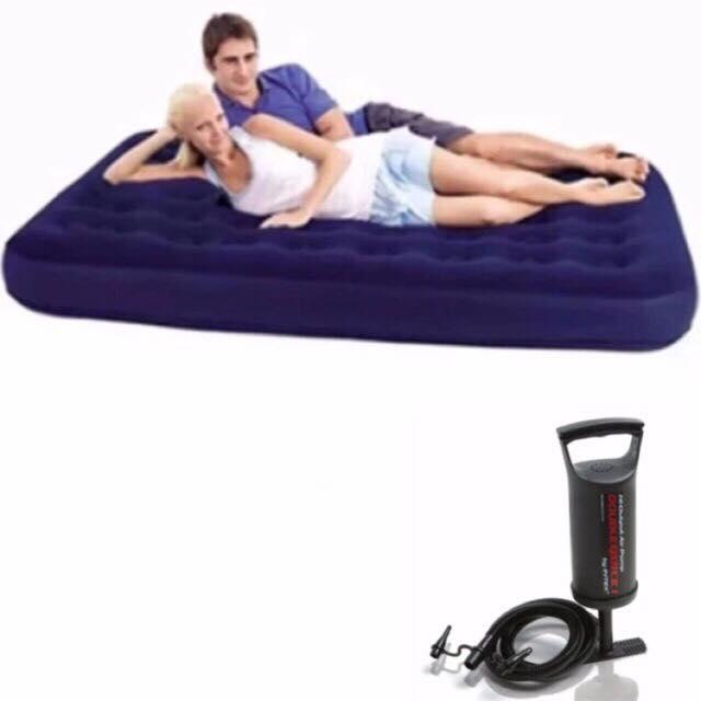 bestway inflatable air bed double