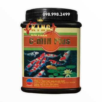Vitamin C và Khoáng chất C-MIN Pluss Hộp 500g dành cho cá KOI