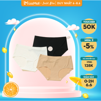Quần lót nữ combo 3 chiếc Just Bra chất liệu su cao cấp, mềm mịn thoáng mát Combo3_QLOT112