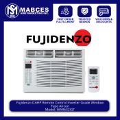 Fujidenzo 0.6HP Inverter Grade Window Type Aircon