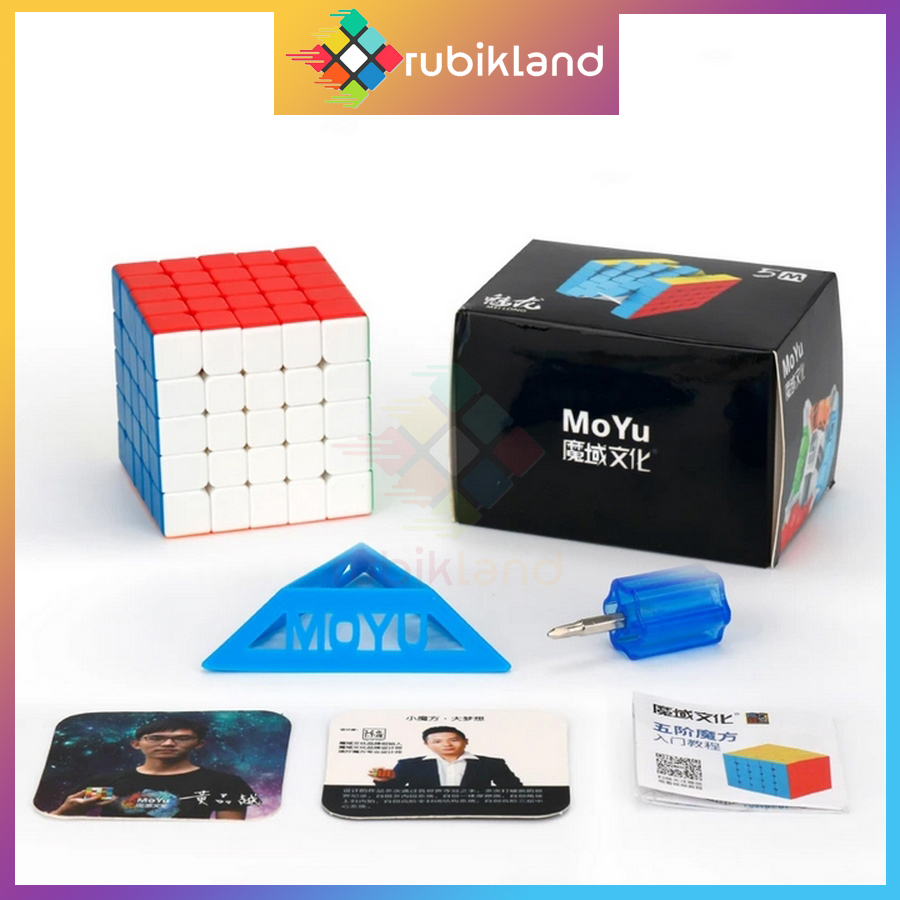 Rubik 5x5 MoYu MeiLong 5M M Series MoYu M MeiLong M Rubic 5 Tầng Nam Châm Stickerless Đồ Chơi Trí Tuệ Trẻ Em
