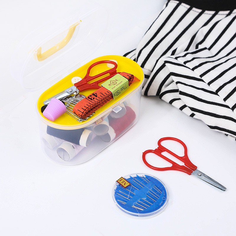 Large Sewing Box Set Household Portable 10 Piece Set Mini Tool Sewing  Thread Multi-function Sewing