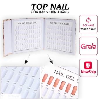 Bảng mẫu 120 màu làm bảng màu Sơn g.el