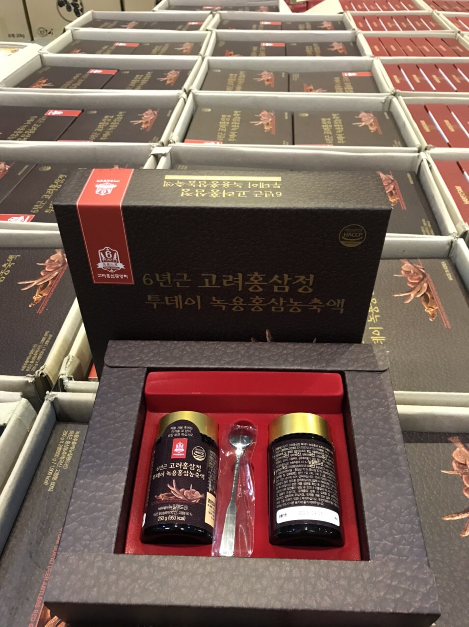 Cao Hồng Sâm Nhung Hươu Goryo (Hộp 2 lọ x 250gr)