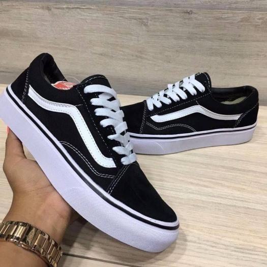 GIÀY THỂ THAO vans đen sọc trắng nam nữ siêu hot hàng chuẩn giày ✅phun box bill✅