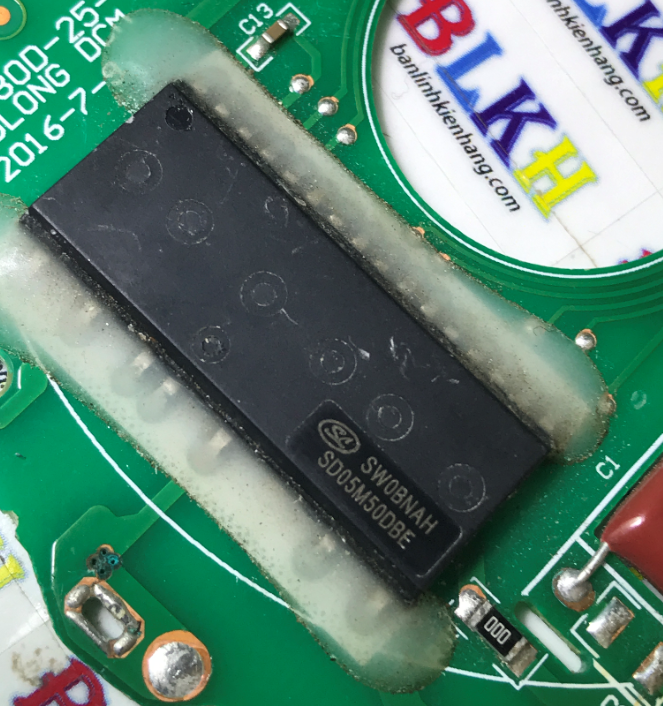 IC công suất SD05M50DBE chính hãng Fairchild tháo máy