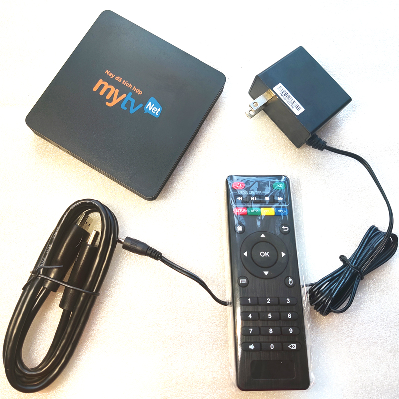 Đầu Android Mytv Net1, X96 mini, Truyền hình miễn phí, Tìm kiếm giọng nói, Thanh lý