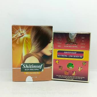 Dầu gội nhuộm tóc thảo dược Shitinsof Hán Phương Linh Chi