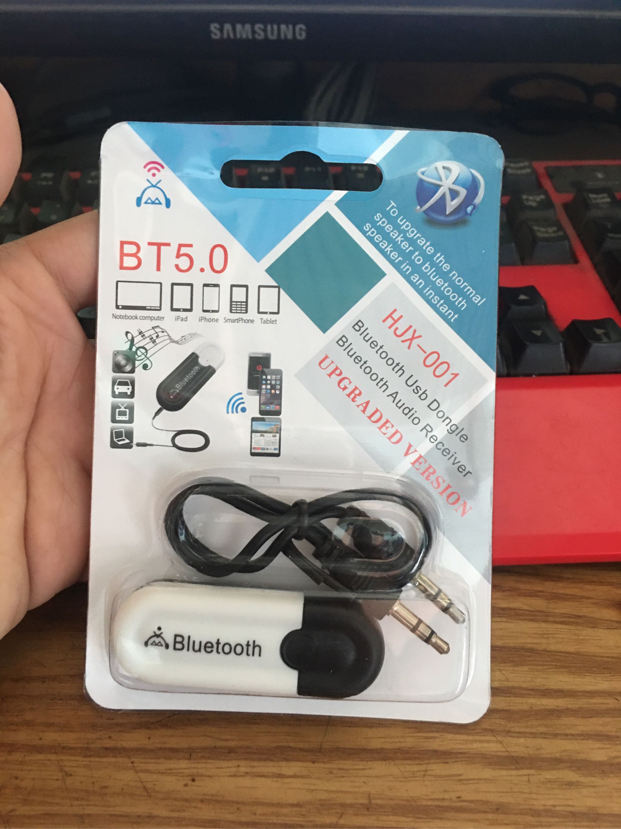 Usb blutooth 5.0 DONGLE dành cho loa kết nối 10M ổn định cao, usb bluetooth cho loa, thiết bị tạo kết nối âm thanh không dây, loa bluetooth