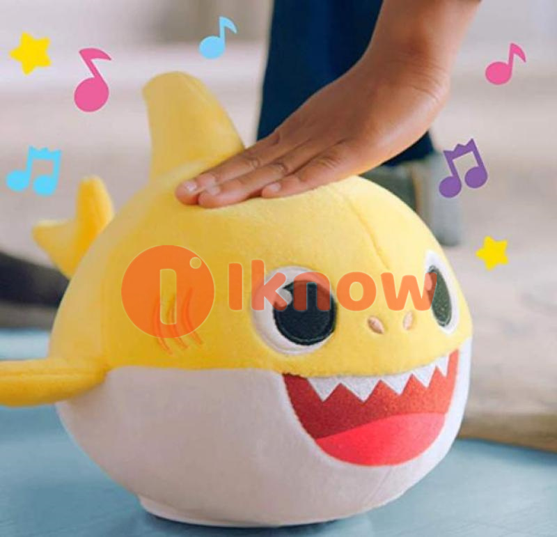 I Know Có Sẵn Đồ Chơi Nhồi Bông Hình Cá Mập Nhảy Múa Có Nhạc Cho Trẻ Em Bé Gái Bé Trai Bé Gái Đồ Chơ