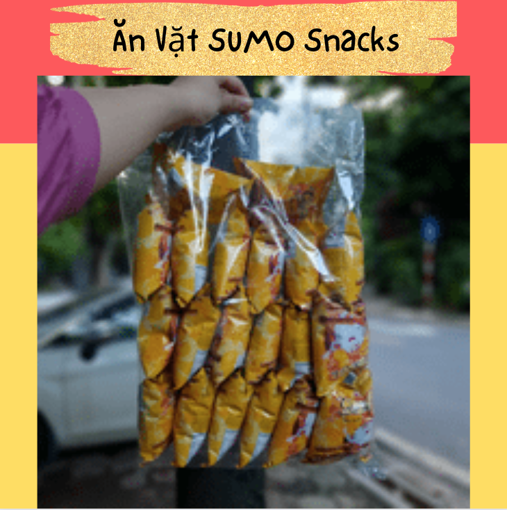 Bịch 20 Gói Snack Bim Bim Que Sô Cô La Oishi 8g-Ăn Vặt Sumo Snack