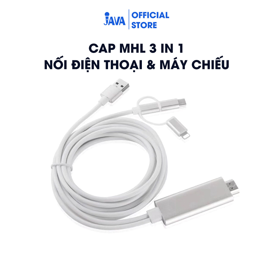 [XẢ HÀNG CUỐI NĂM] CÁP MHL CAO CẤP - Xuất hình ảnh full HD điện thoại ra tivi máy chiếu - Hỗ trợ android apple