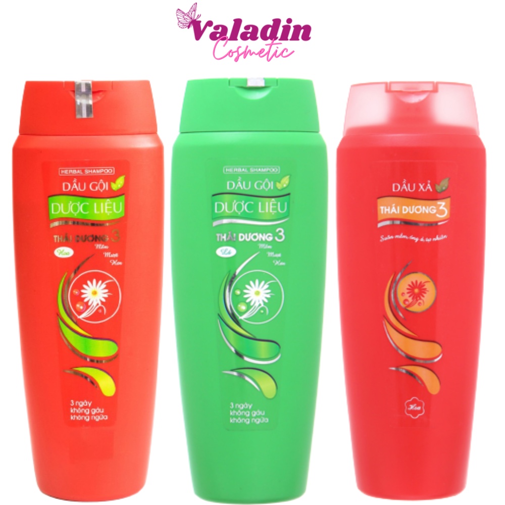 Dầu gội đầu thái dương 3 200ml / dầu xả thái dương 3 - dầu gội dược liệu