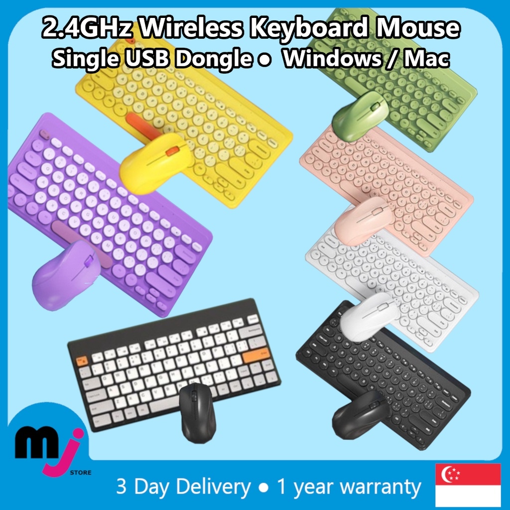 gakov wireless keyboard and mouse combo