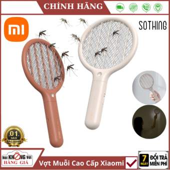 Vợt muỗi Xiaomi, vợt bắt muỗi thông minh Xiaomi Sothing Solove P1 cao cấp, an toàn - Có Đèn Thu Hút Muỗi, Pin Trâu 1 Tháng, Sạc Type - C