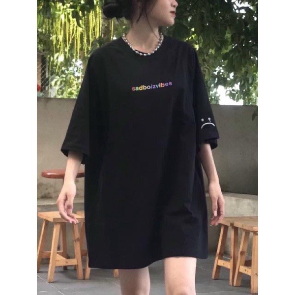 [Có Bán sỉ] ÁO THUN  S.A.d.b.o.i.z chữ 7 màu TAY LỠ FORM RỘNG HOT NHẤT HÈ 2022 CHẤT LIỆU COTTON 100% CÓ ẢNH THẬT