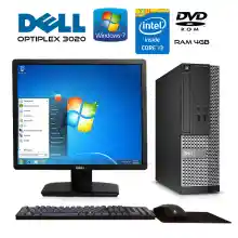 ภาพขนาดย่อสินค้าคอมพิวเตอร์มือสอง Dell Optiplex 3020 core i3 แรม 4GB คอมตั้งโต๊ะ คอมพิวเตอร์ pc ซีพียูคอม มีการรับประกันเครื่อง จอ LCD CPU computer คอมราคาถูก Neon