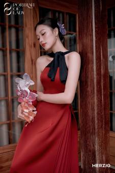 Sắc - Son Áo dài thiết kế F318