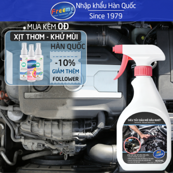 Tẩy lốc máy đầu bò Freeme, tẩy lốc xe máy, tẩy gầm oto, tẩy rửa đầu bò xe máy, tẩy dầu mỡ công nghiệp dầu nhớt - Nhập khẩu Hàn Quốc