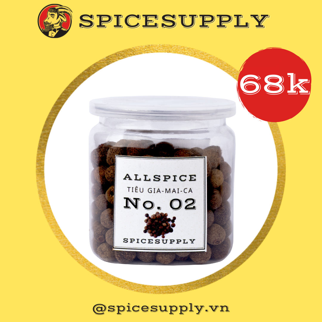 [HCM]Hũ 50g Allspice Berries - Hạt Tiêu Jamaica SPICESUPPLY Việt Nam