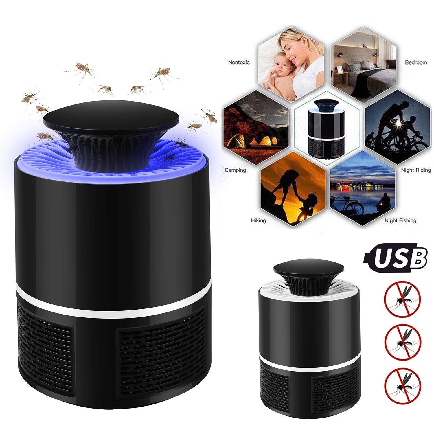 Đèn bắt muỗi thông minh hình trụ cắm cổng usb - kiểu dáng siêu đẹp - bắt muỗi thông minh.