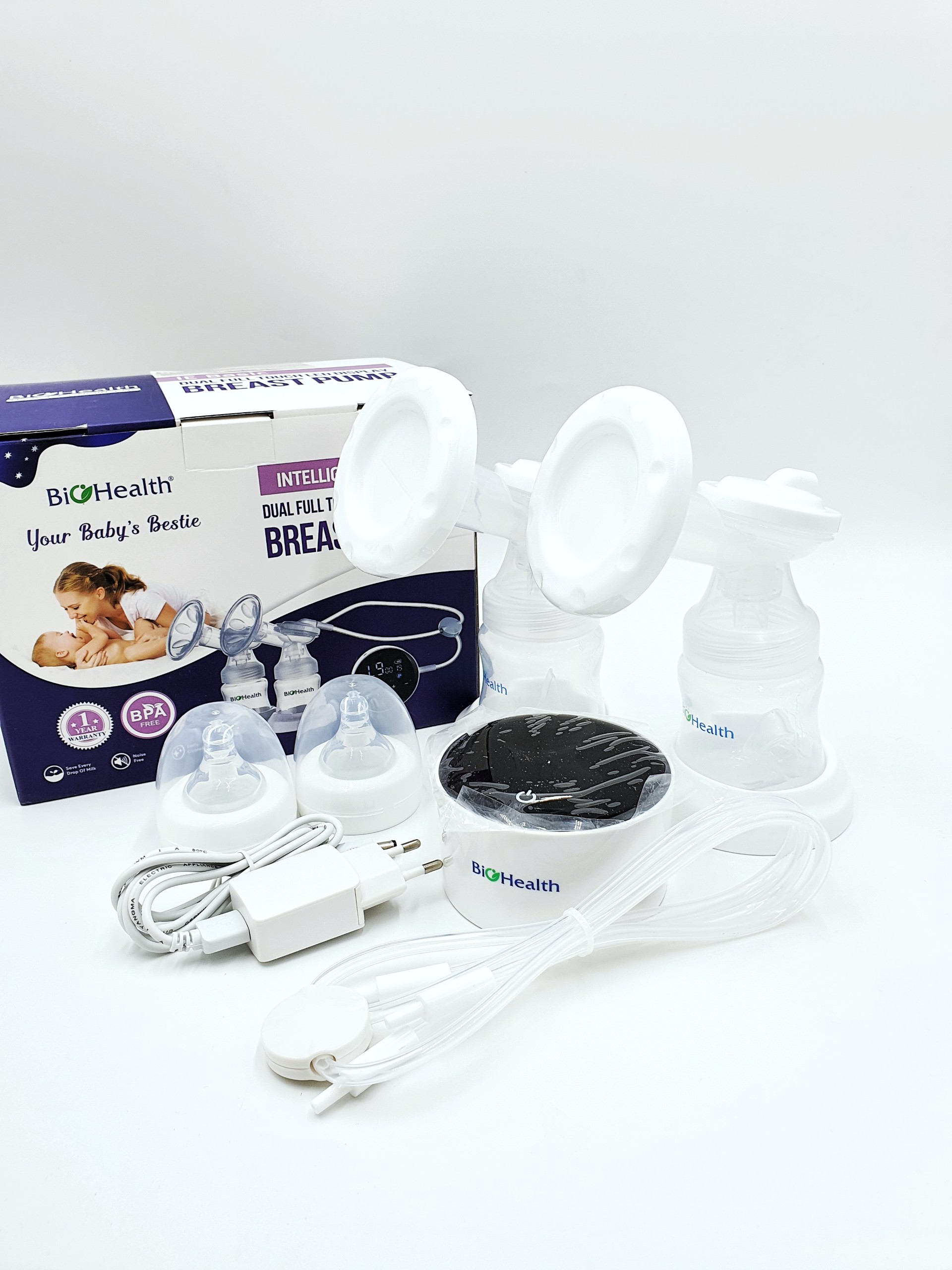 Máy hút sữa đôi biohealth ie basic - bh 1 năm