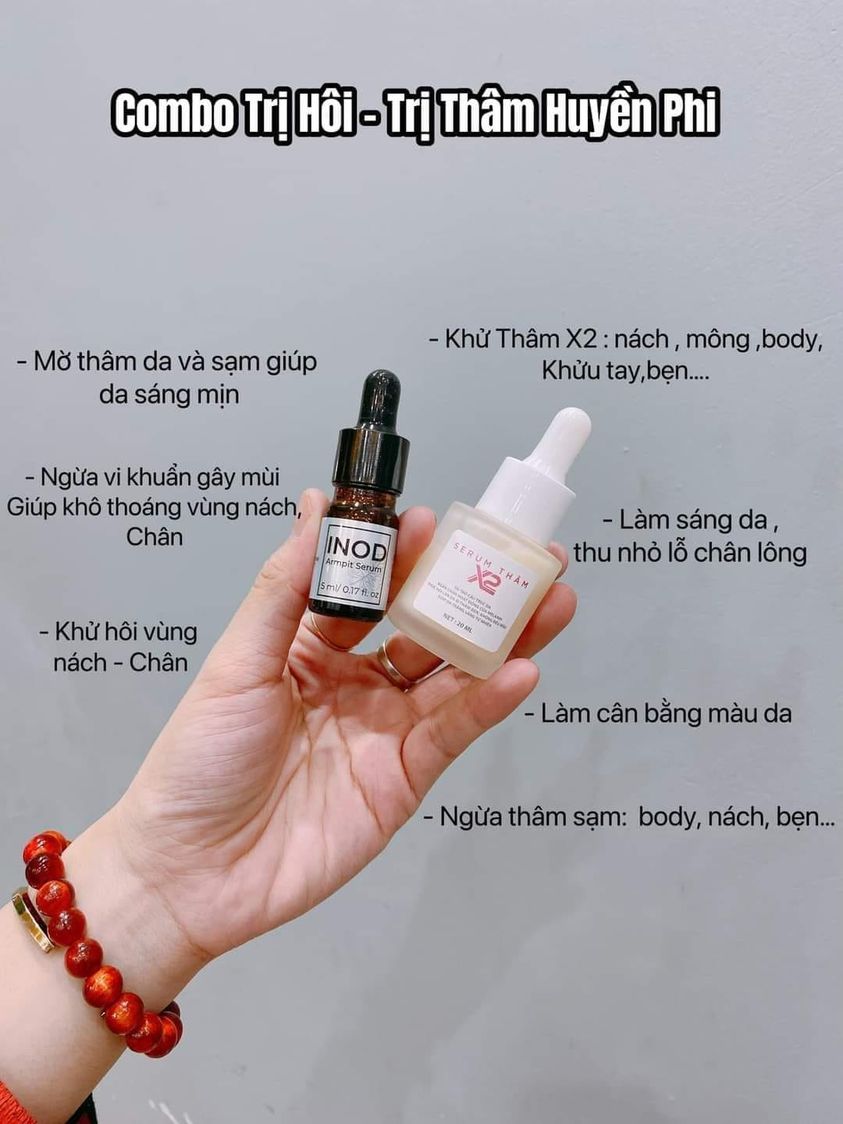 Hôi nách huyền phi khử mùi hôi chân hôi nách serum ngăn mồ hôi nách chống hôi chân